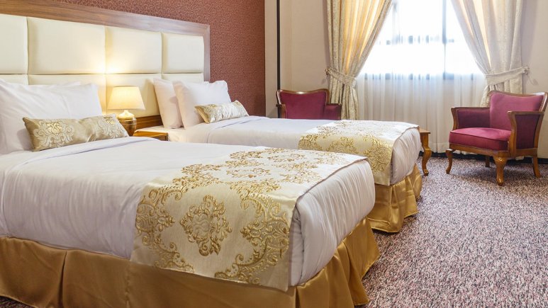 اتاق دو تخته دبل 1 هتل بین الحرمین شیراز